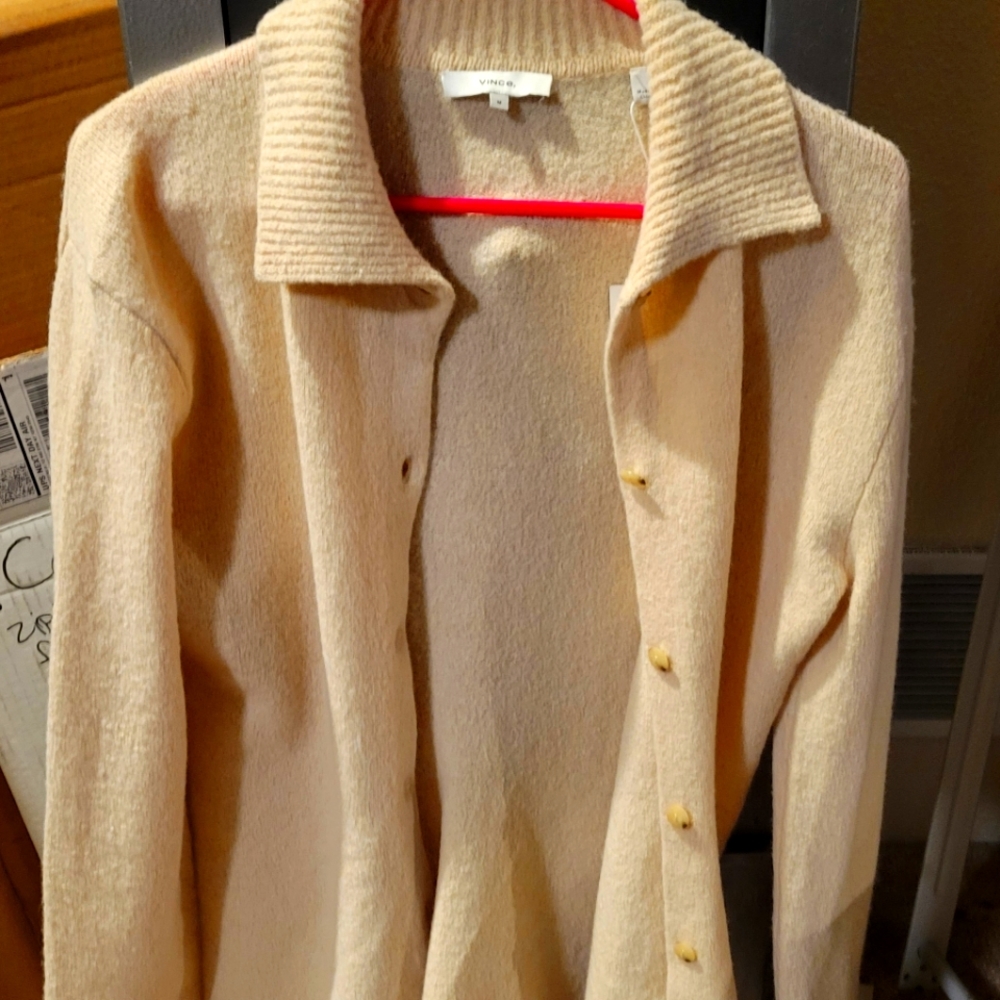 Cashmere/wool Cardigan